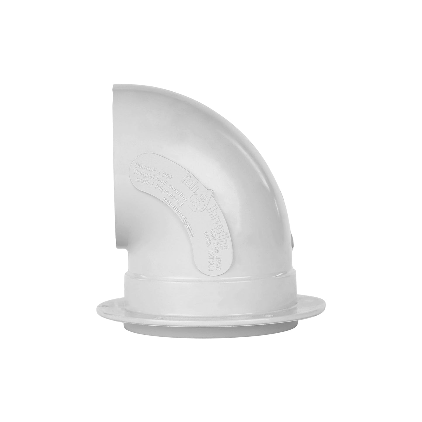 Flanged Tank Overflow - Volume Increasing - High 90mm