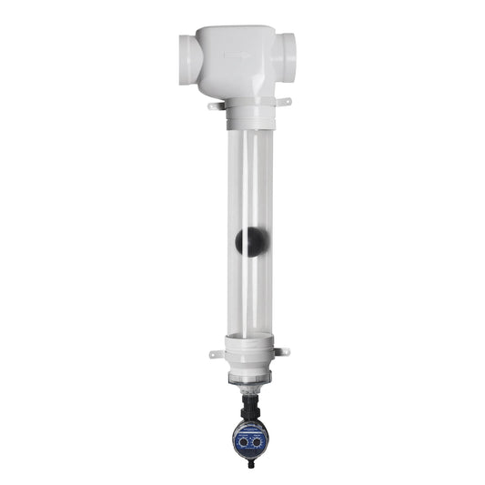 First Flush Chamber Style, Catch-All Tee and Electronic Release Valve (Battery) 100mm