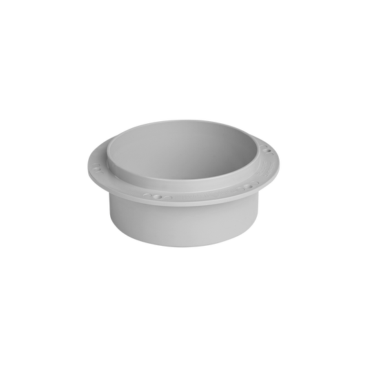 Flanged Tank Overflow 110mm Plastic Only