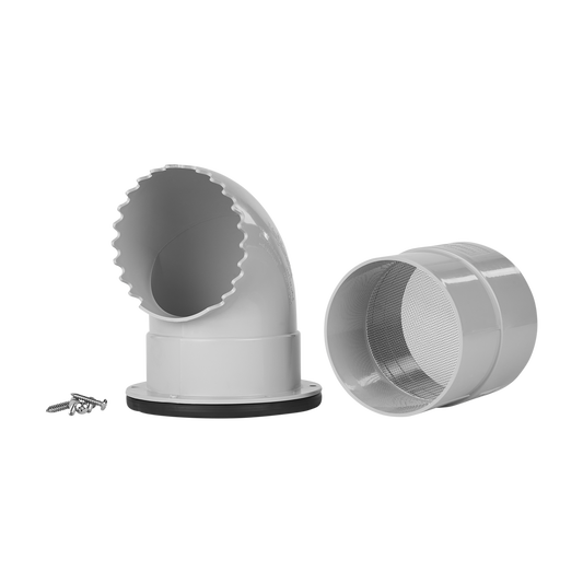 Flanged Tank Overflow Kit - Volume Increasing - Extra High 100mm