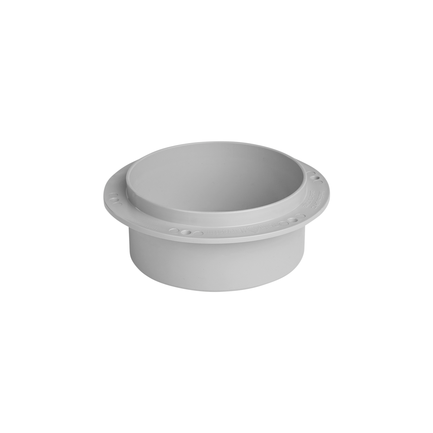 Flanged Tank Overflow 110mm Plastic Only